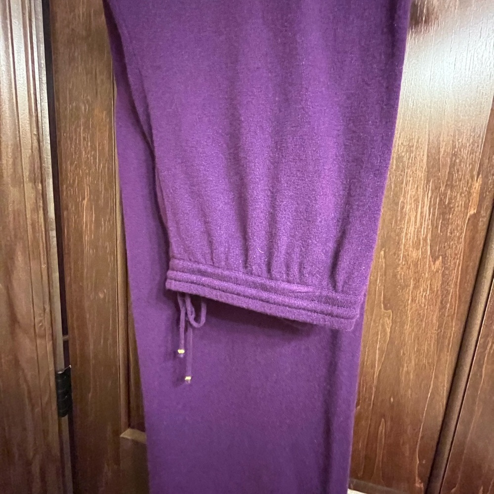 St. John Sport Purple Knit Pants